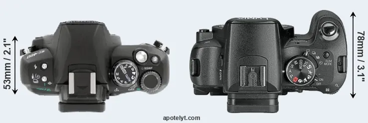 Compare E-400 versus L10 top