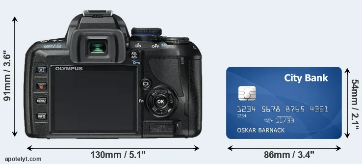 E-450 and credit card rear side