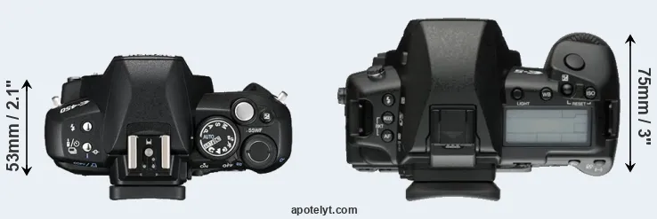 Compare E-450 versus E-5 top