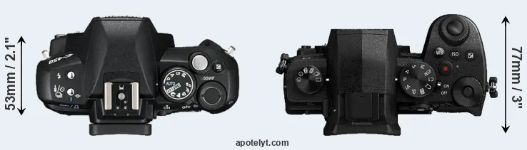 Compare E-450 versus G90 top