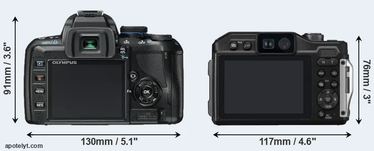 Comparison E-450 or TS7 rear