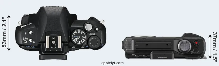 Compare E-450 versus TS7 top