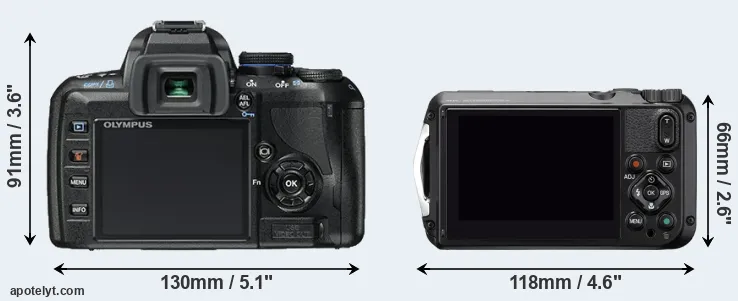 Comparison E-450 or WG-6 rear