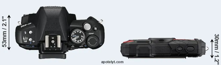 Compare E-450 versus WG-60 top
