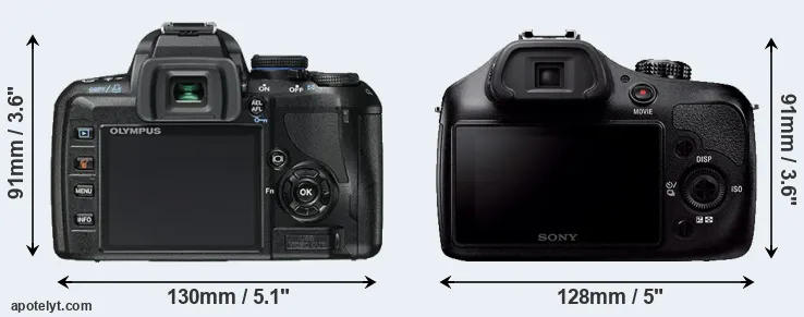 Comparison E-450 or A3000 rear
