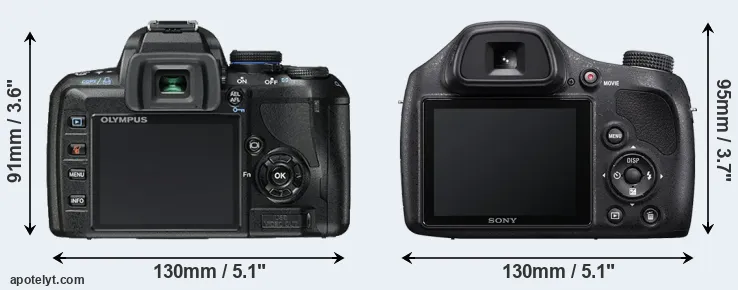 Comparison E-450 or H400 rear