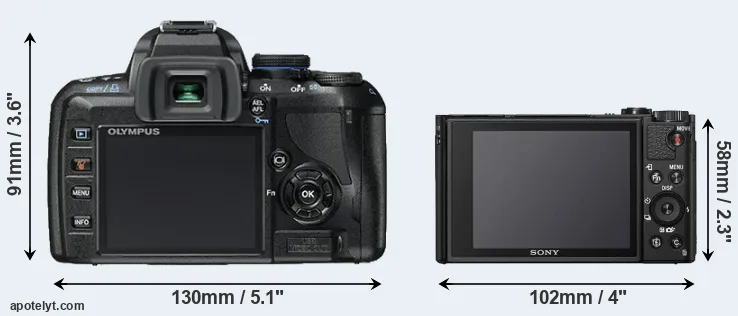 Comparison E-450 or HX95 rear