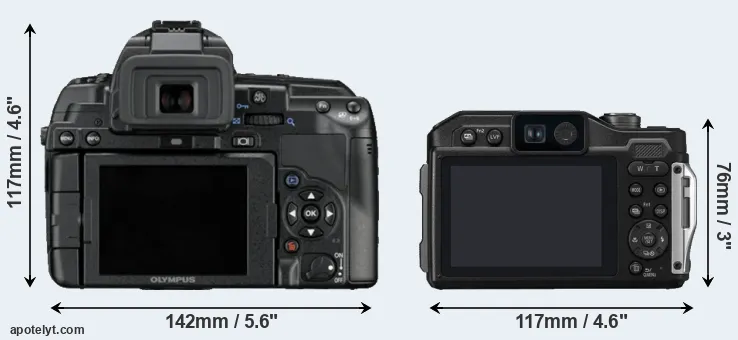Comparison E-5 or FT7 rear