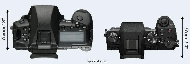 Compare E-5 versus G7 top
