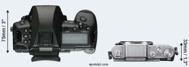 Compare E-5 versus GF7 top