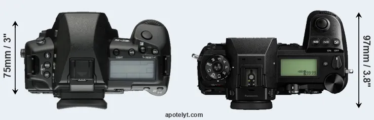 Compare E-5 versus S1R top