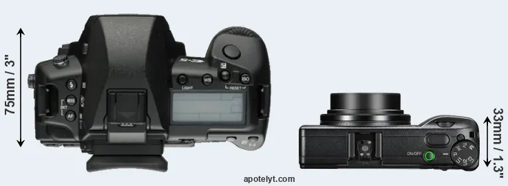 Compare E-5 versus GR III top