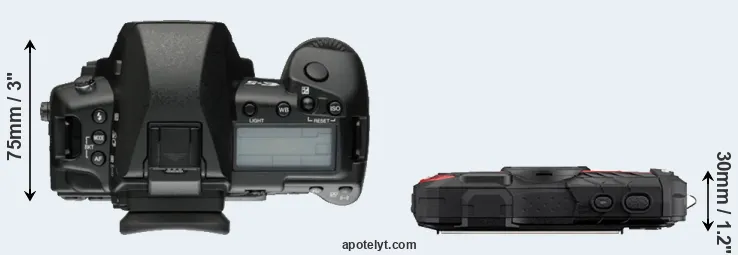 Compare E-5 versus WG-60 top