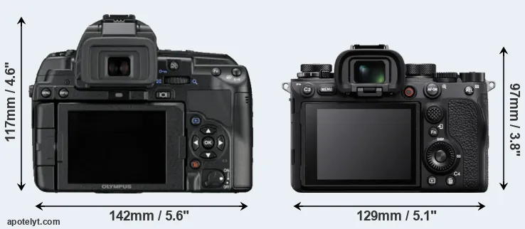 Comparison E-5 or A1 rear