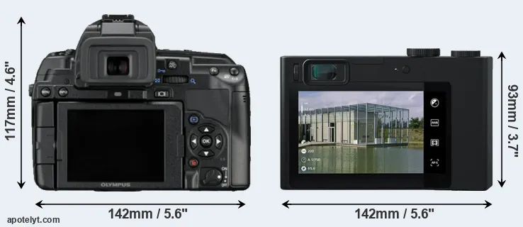 Comparison E-5 or ZX1 rear