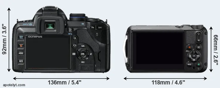 Comparison E-520 or WG-6 rear