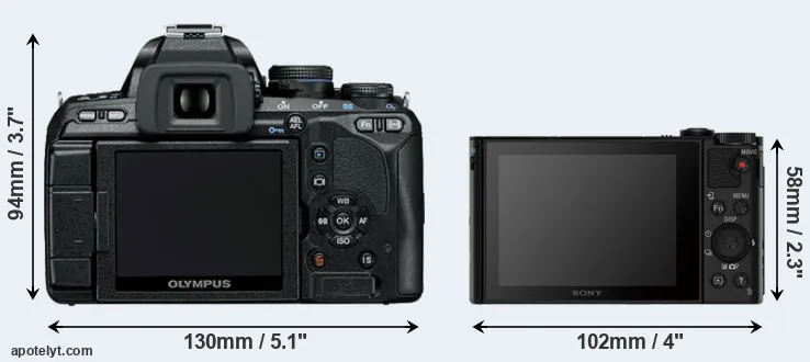 Comparison E-600 or HX80 rear