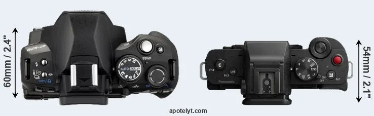 Compare E-620 versus G110 top