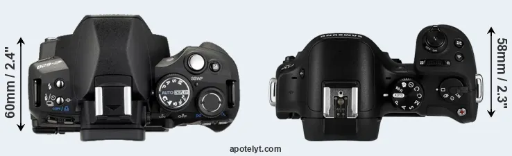 Compare E-620 versus NX30 top