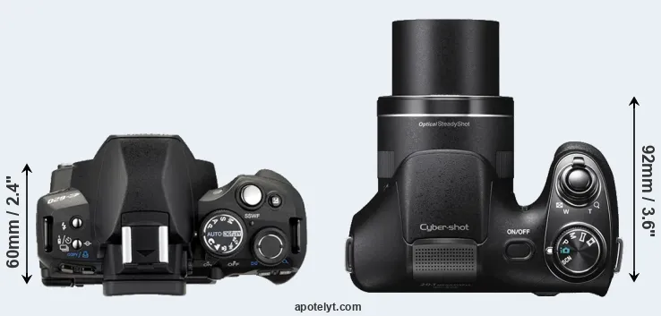 Compare E-620 versus H300 top