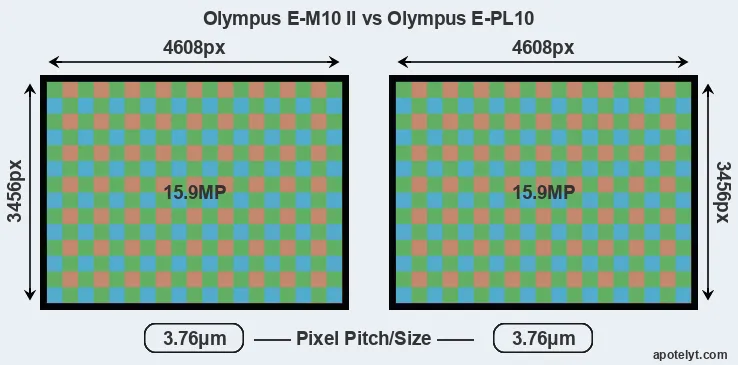 E-M10 II versus E-PL10 MP