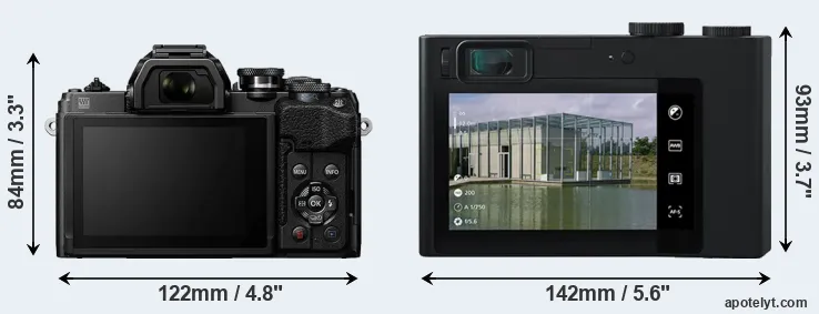 Comparison E-M10 IV or ZX1 rear