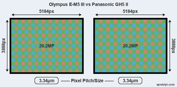 E-M5 III versus GH5 II MP