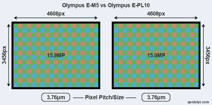 E-M5 versus E-PL10 MP