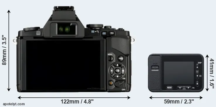 Comparison E-M5 or RX0 rear