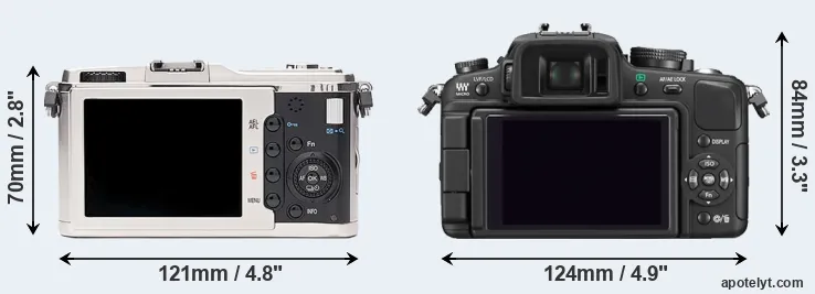 Comparison E-P1 or G1 rear