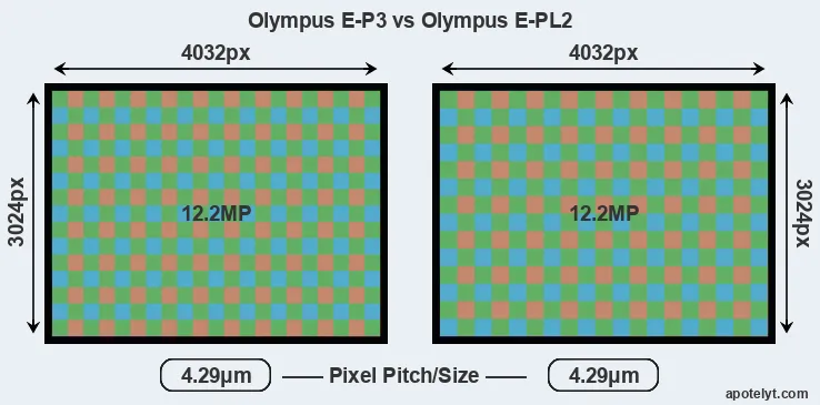 E-P3 versus E-PL2 MP