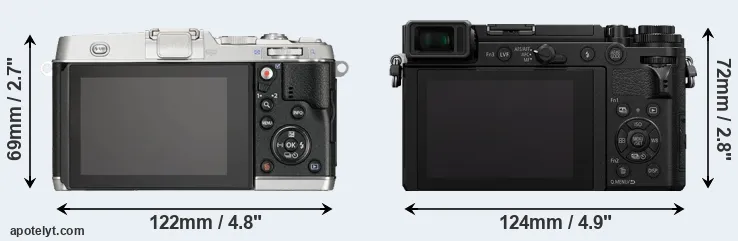 Comparison E-P5 or GX9 rear