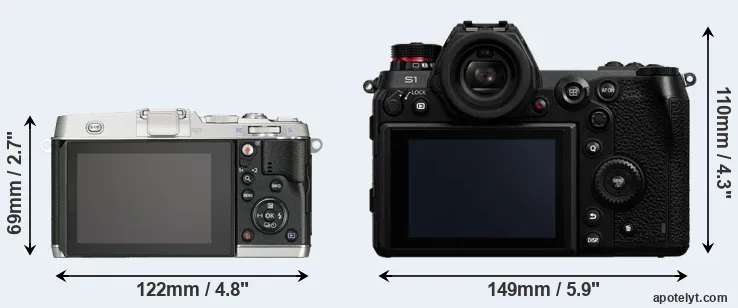 Comparison E-P5 or S1 rear