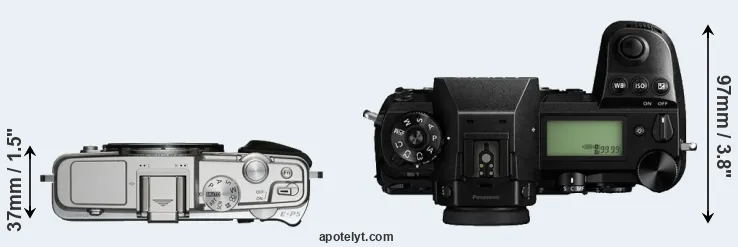 Compare E-P5 versus S1 top