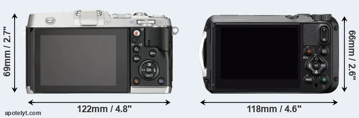 Comparison E-P5 or WG-6 rear