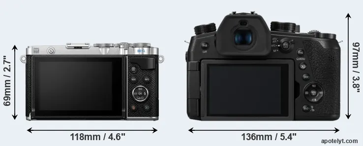 Comparison E-P7 or FZ1000 II rear