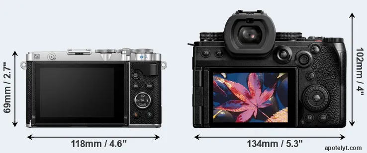 Comparison E-P7 or S5 II rear