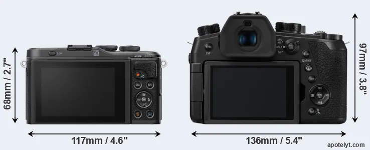 Comparison E-PL10 or FZ1000 II rear