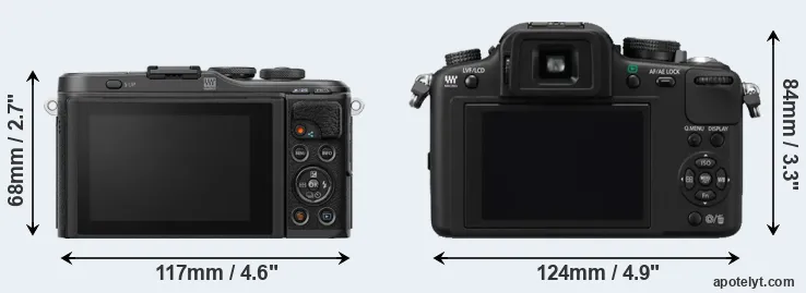 Comparison E-PL10 or G10 rear