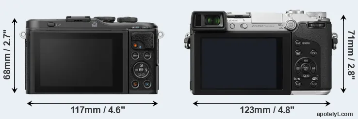 Comparison E-PL10 or GX7 rear
