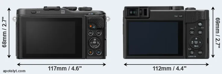 Comparison E-PL10 or ZS80 rear