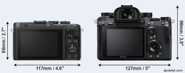 Comparison E-PL10 or A9 rear