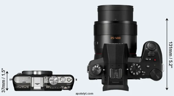 Compare E-PL3 versus FZ1000 II top