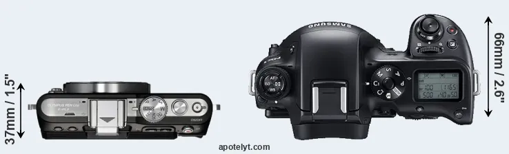 Compare E-PL3 versus NX1 top