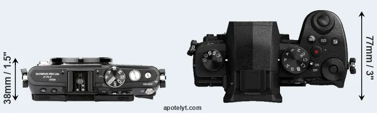 Compare E-PL5 versus G95 top