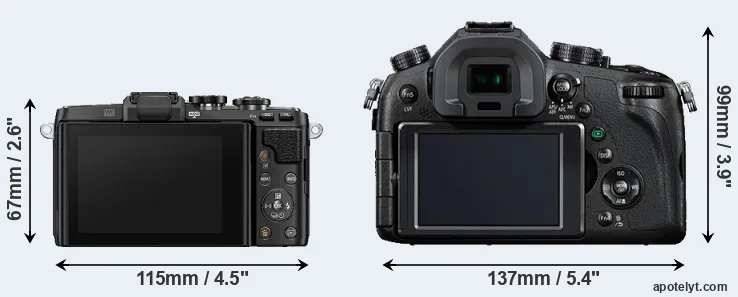 Comparison E-PL7 or FZ1000 rear