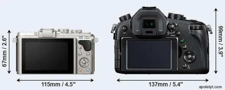 Comparison E-PL8 or FZ1000 rear
