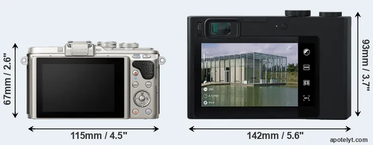 Comparison E-PL8 or ZX1 rear
