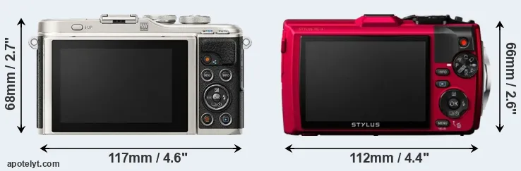 Comparison E-PL9 or TG-4 rear