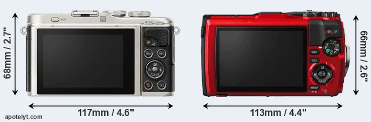 Comparison E-PL9 or TG-5 rear